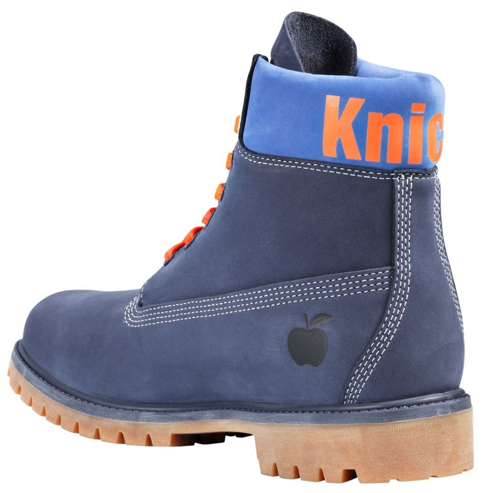 MEN'S TIMBERLAND X NBA NEW YORK KNICKS BOOTS - Picture 7 of 9